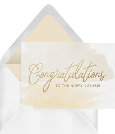 Scripted Congratulations Card