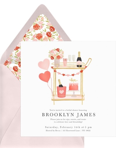 Sips and Sweets Invitation