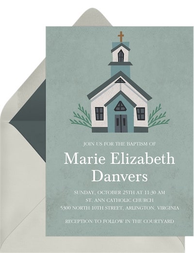Small Chapel Invitation