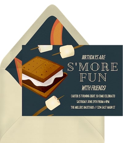 S'more Fun Invitation