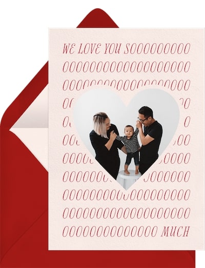 Digital Valentines Day card: Sooo Much Card