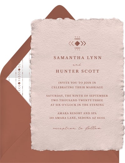 Southwestern Boho Invitation