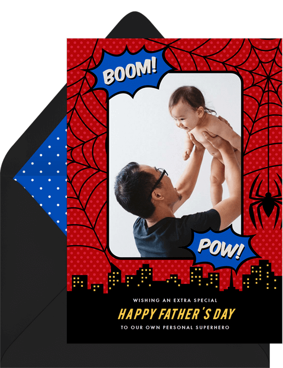 Spider Hero Card