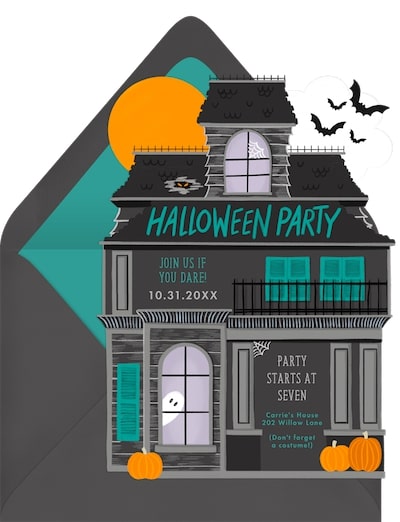 Spooky House Invitation