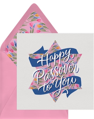 Spring Star Card