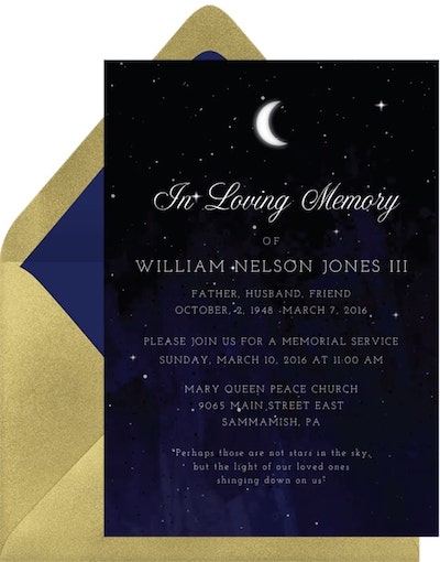 Starry Night Announcement