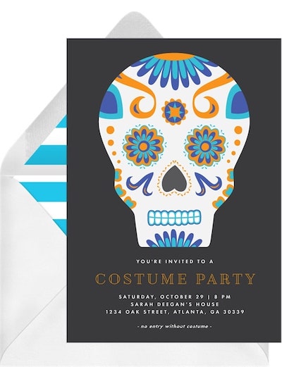Sugar Skull Invitation