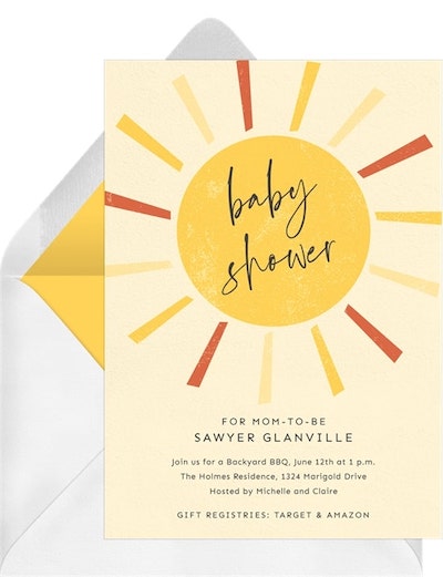 Sun's Out Invitation