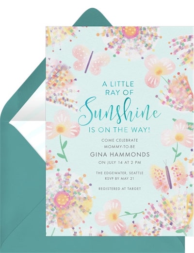 Sweet Pastels Invitation