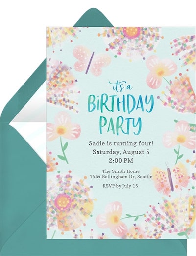 Sweet Pastels Invitation