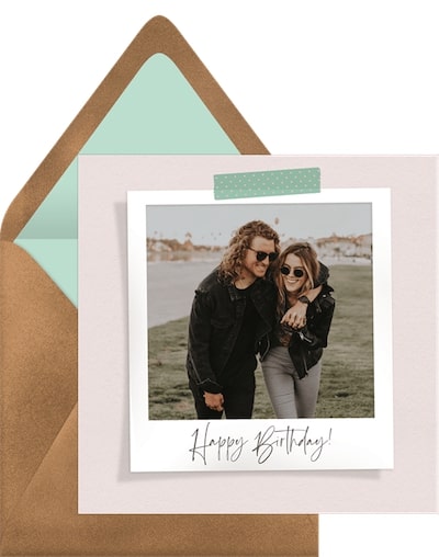 60th birthday wishes: Sweet Snapshot Card