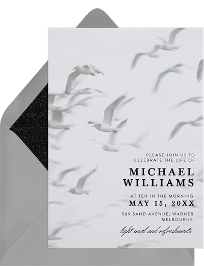 Take Flight Invitation