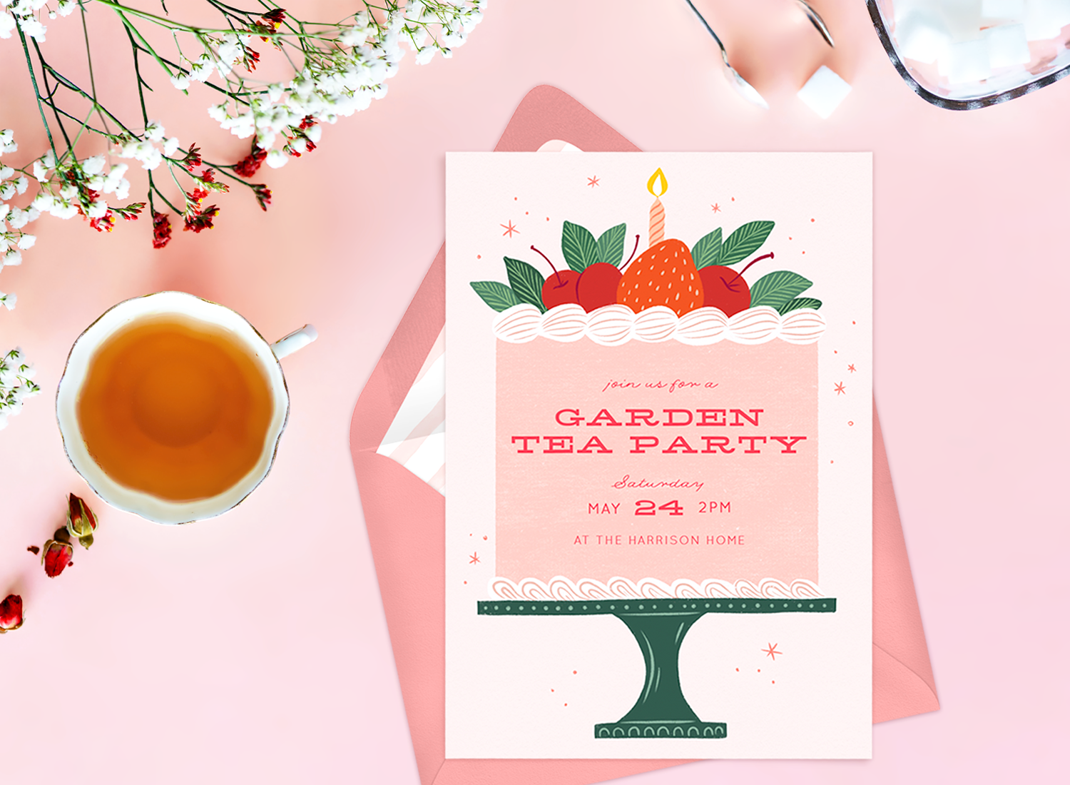 8 Tea Party Invitations For Your Afternoon Tea Stationers