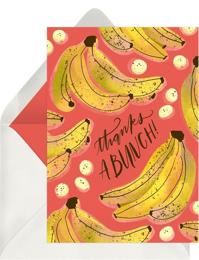 Thanks a Bunch Card