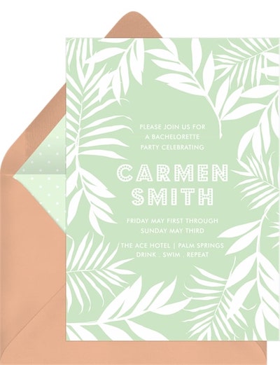 The Palms Invitation