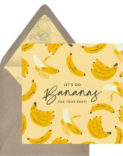 Things Are Bananas Card