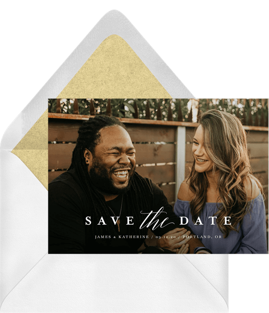 Timeless Save the Date template