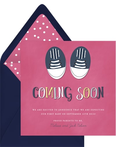 Tiny Shoes Announcement