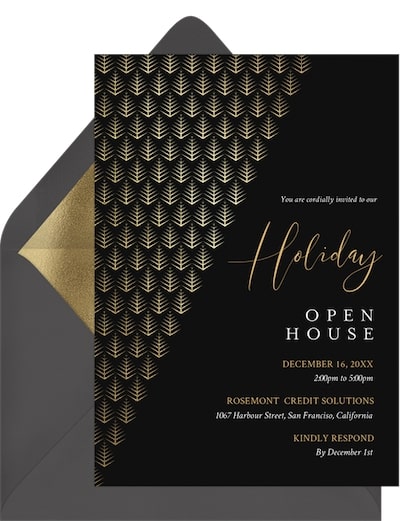 Tree Pattern Invitation