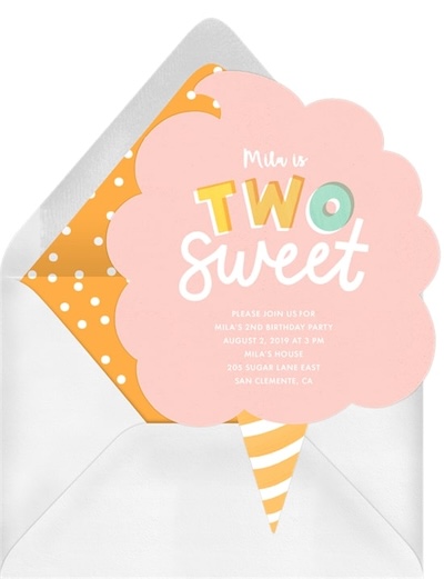 Two Sweet Invitation
