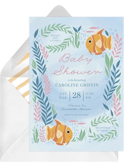 Under the Sea Invitation