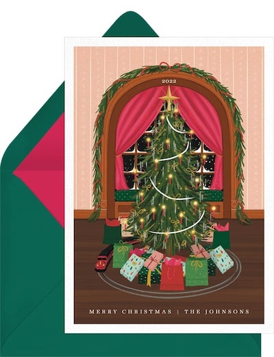 Victorian Christmas Eve Card