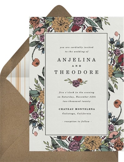 Vintage Charm Invitation