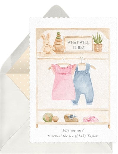 Wardrobe Reveal Announcement