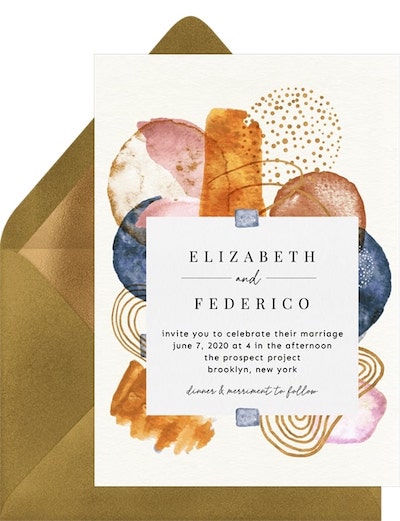 Watercolor Bliss Invitation