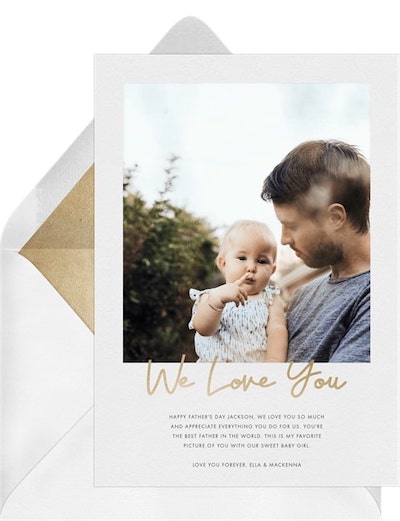 We Love You Card