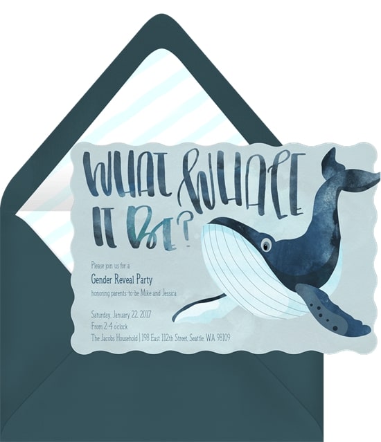 What Whale it be? Invitation