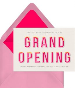 Wild Grand Invitation