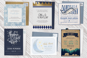 Winter Baby Shower invitations