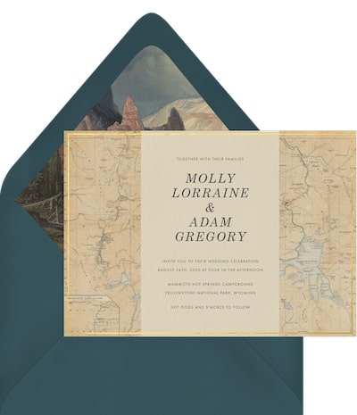 Yellowstone Invitation