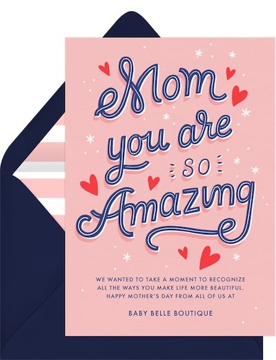 You Are So Amazing Card