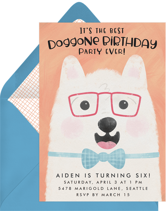 dog birthday party: Doggone Birthday Invitation by Greenvelope