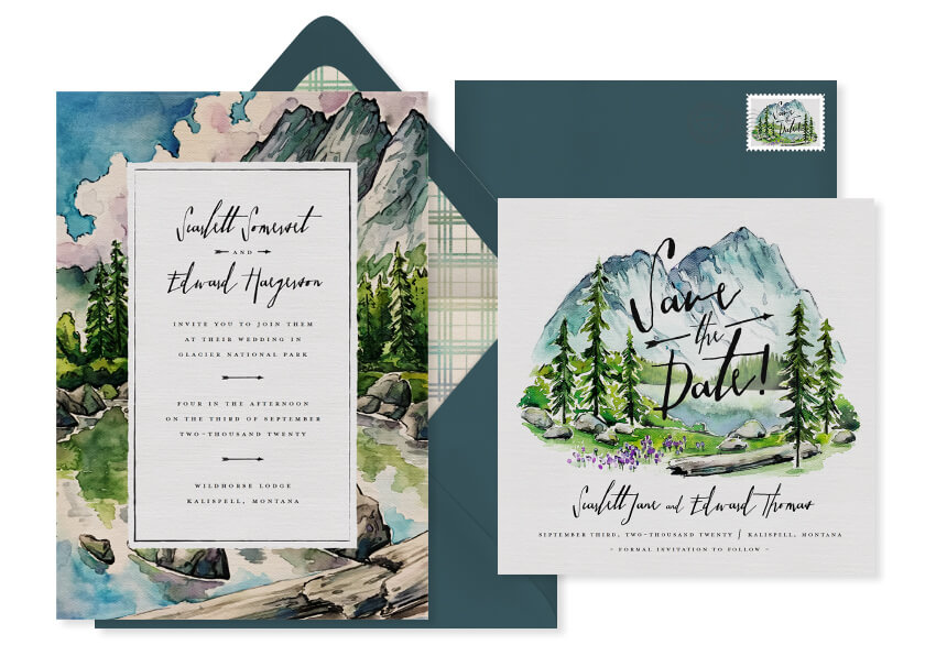 glacier-national-park-invitation