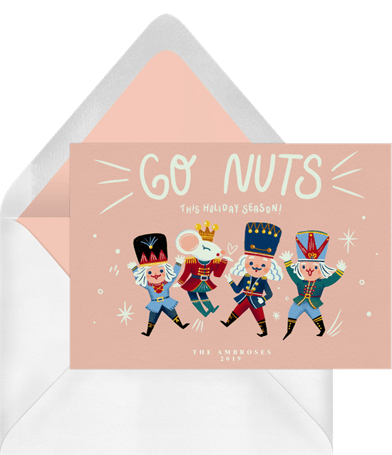 Go Nuts Christmas Card