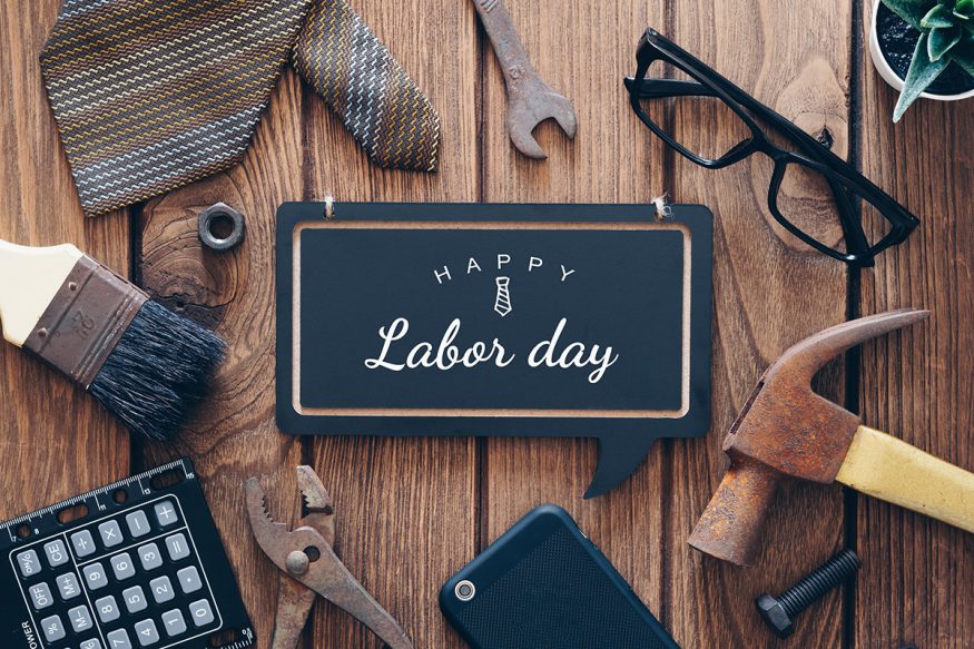 Labor Day party idea: happy Labor Day background concept