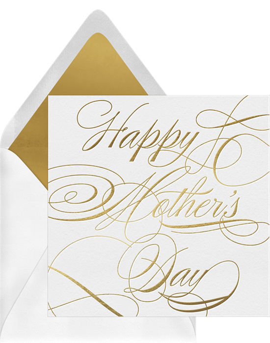 Mother’s Day Flourish Card