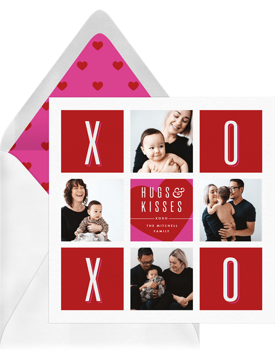 Tic Tac XO Card by Greenvelope