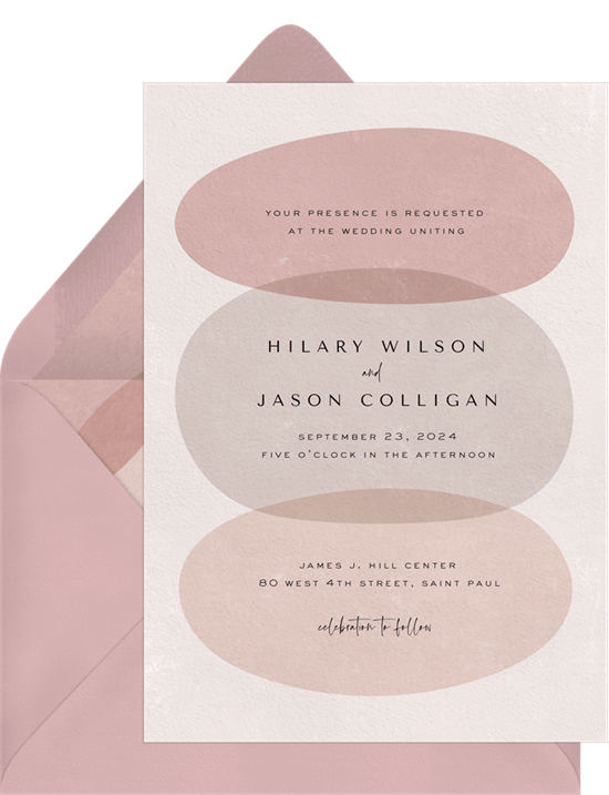 intimate wedding: Stones Invitation by Greenvelope