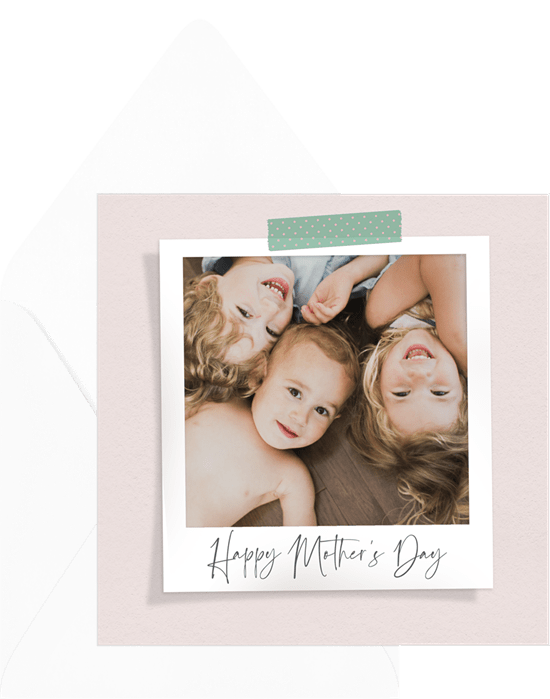 Mother's Day card ideas: Sweet Snapshot Card