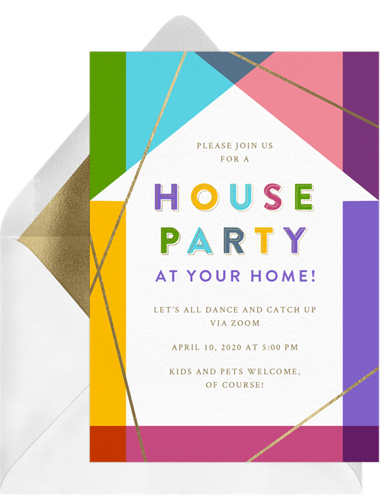 House Party Invitation