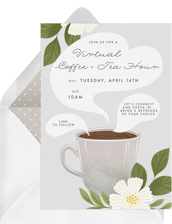 Coffee Hour Invitation