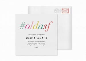 funny birthday party invitation