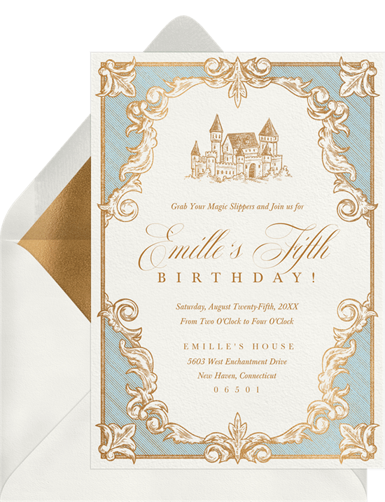 Fairytale party invitation by Greenvelope