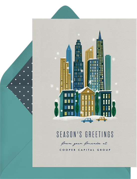 13 Business Christmas Cards To Spread Company Cheer And Gratitude