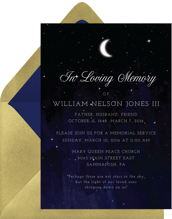 21 Beautiful Celebration of Life Invitations to Honor Your Loved One