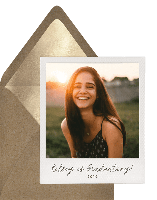 Polaroid Celebration Invitation